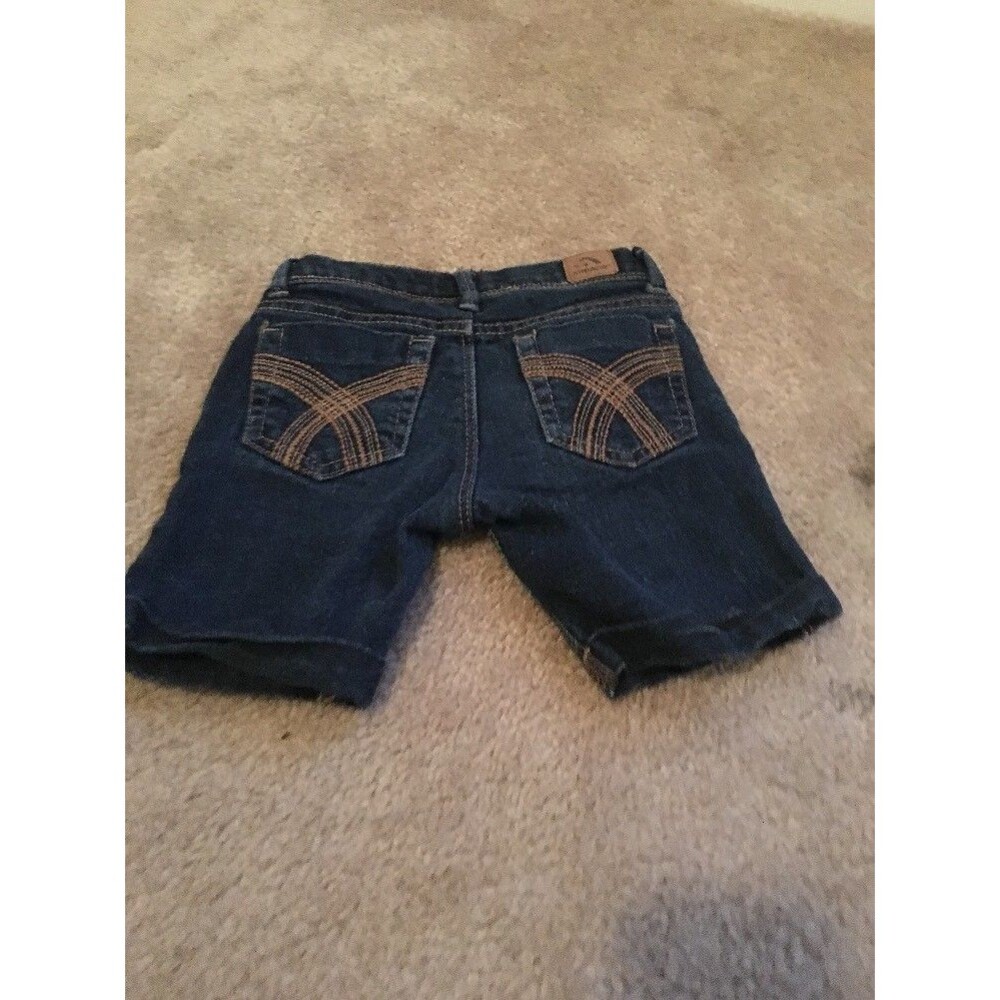 Jordache Girls Jean Shorts w/Pockets Size 4 Regular Fit Blue - Picture 5 of 8